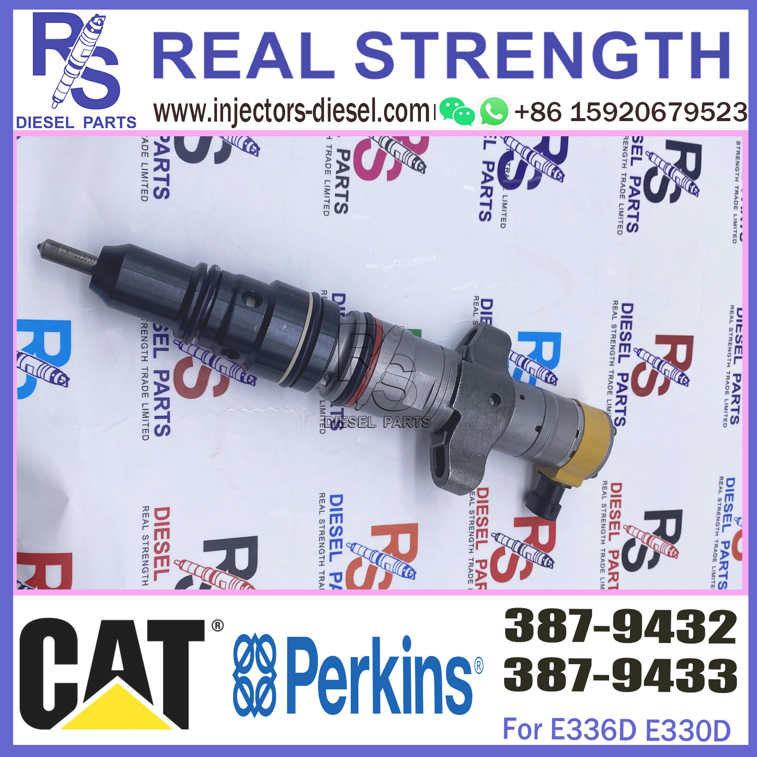 328-2576 Caterpillar Fuel Injector 293-4073 387-9432 387-9433 For 324D 325D 329D