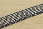 35mm Woven Tapes Multifunctional Ripple Fringe Trim Bohemian Style