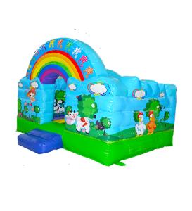 Quality Inflatable Glassland Bouncy Castle For Childrens Outdoor Playground wholesale