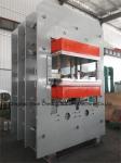 Solid Rubber Tyre Vulcanizing Press / Rubber Powder Wheel Making Machine