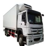 Small HOWO 4x2 3-8Ton Left Hand Drive Refrigerator LorryTruck For Transport