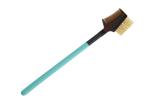 Professional Foundation Eye Brow Brush with Exfoliating Brush , Synthetic Hair