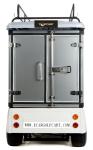 White Cool Golf Cart Utility Vehicle With Rack On Roof , 2 Passenger Capacity