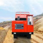 8 Ton Diesel Mobile Crawler Dumper Truck Engineering Rubber Tracks With Super
