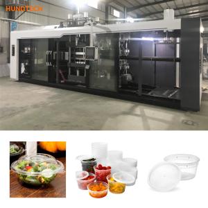 Quality Picnics PP PS Disposable Thermoforming Machine Vacuum Pressure Forming wholesale