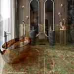 600*600mm Stain Resistance Yes Indoor Ceramic Floor Tiles Easy To Clean