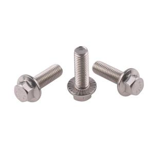Quality Top-Notch ZINC Coated Steel DIN6921 Flange Hex Head Bolt M10 M12 M6 for Heavy Duty Applications wholesale