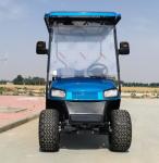 Blue Luxury Electric Golf Cart – An Eco-Friendly And Stylish Transportation