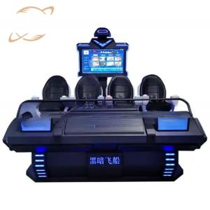 Quality Dreamland 9d virtual reality simulator vr games cinema 4 seats 9d amusement park products vr cinema for sale wholesale