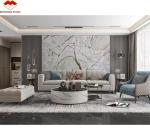 Blue Roma Quartzite Big Slab Suitable for Hotel Interior Wall and Kitchen