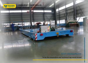 Quality Blue Towed Cable Automated Guided Vehicles / Electric Transfer Cart 4t wholesale