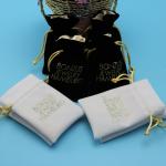 Velvet Drawstring Drawstring Jewelry Pouch , Drawstring Christmas Gift Bags