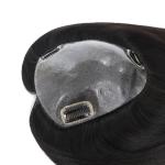 Cuticle Remy Hair Topper Full Injected Poly skin Best Quality Hair Top Piece
