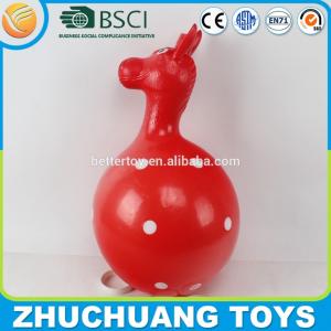 Quality jumping ball animation toy horse wholesale