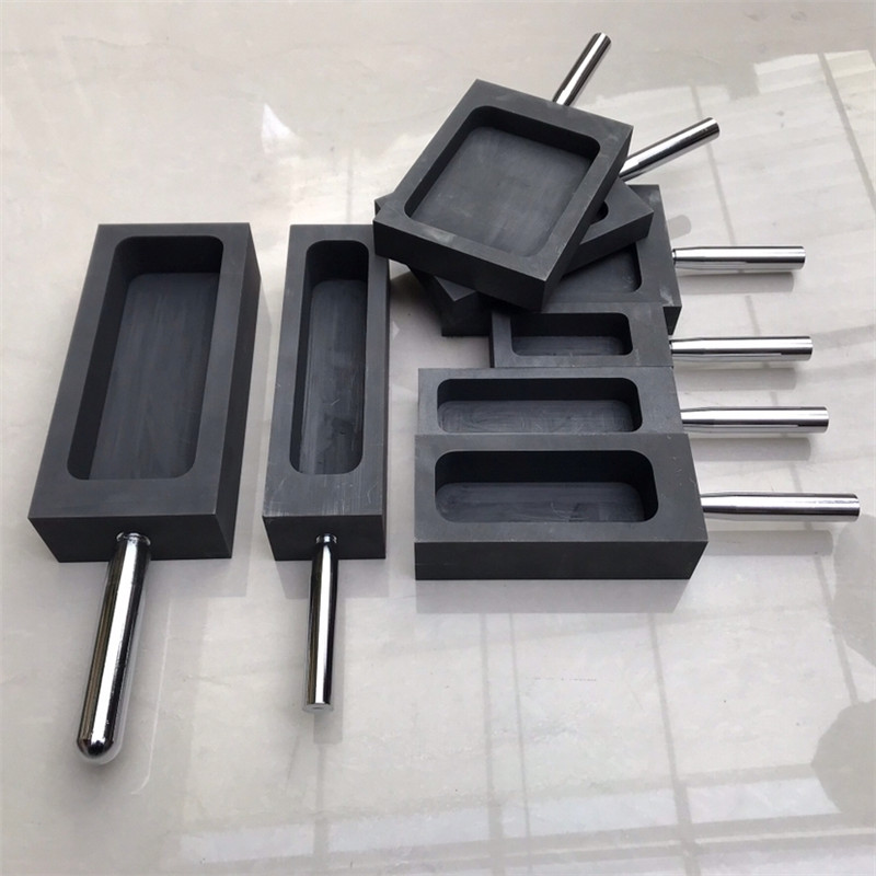Fine Polished Graphite Crucible Ingot Mold for Jewelry Tools and Chemical Composition