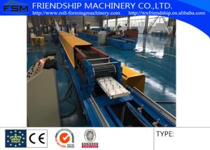 Quality Automatic PU Sandwich Rolling Shutter Roll Forming Machine 0.5-0.8mm Thickness wholesale