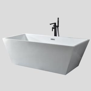 Quality Customized Multilayer Acrylic Free Standing Bathtubs Deep Soaking For High End Hotel wholesale