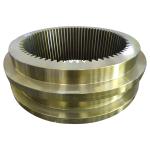 Rotary Dryer Grade 6 finish machining Forging Large Ring Gear flange