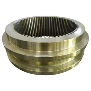Quality Gearbox Slewing Bearing AISI #45 Steel ZG35CrMo External Ring Gear wholesale