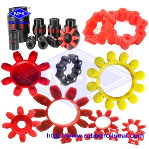 Quality Pressure Resistant Rubber Star Coupling For Mini Excavator wholesale