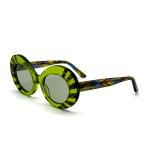AS102 Womens Round Acetate Frame Sunglasses 100% UV Protection