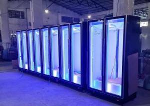 Quality R404A Fast Temperature Recovery Disinfecting Blue Light Refrigerator wholesale