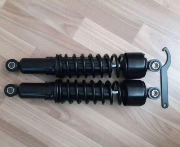 11.75 Inch Harley Davidson Motorcycle Parts Motorcycle Shock Absorber With Black