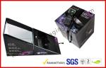 Magnetic Flatable Gift Packaging Boxes , Promotion Greyboard Boxes for Watches /