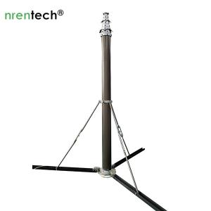 Quality 15m non-lockable pneumatic telescopic mast-30kg payloads/ light duty payloads telescopic mast/ antenna telescopic mast wholesale