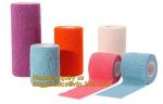 Sports medical elastic adhesive bandage strip linear Tensoplast cotton