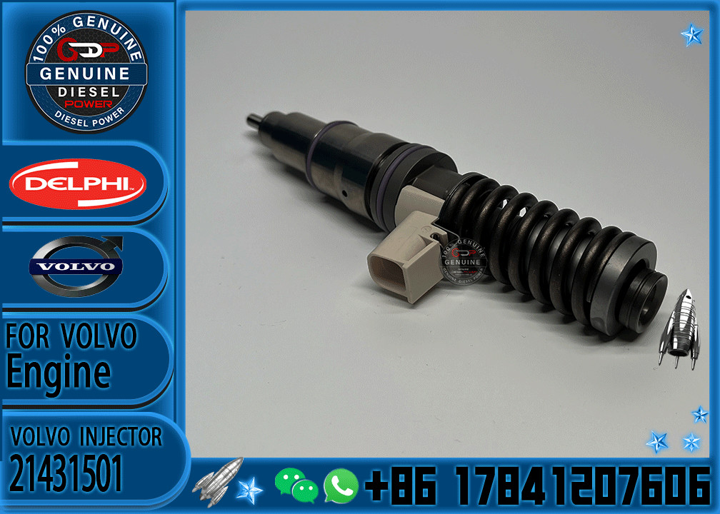Common Rail Injector 21431501 BEBE5G17001 Diesel Fuel Injector For Volvo MD16 Engine