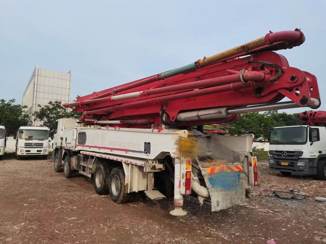 High Quality 2012 Putzmeiuster 56m Concrete Pump Used Truck Pump Concrete Mixer on Sale at Very Reasonable Price