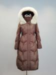 FODARLLOY Ladies Warm Hooded Cotton-padded Clothes Slim Long Down Winter Jackets