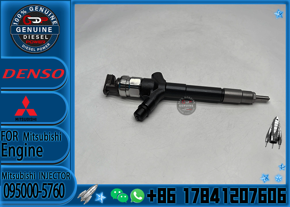 Fuel Injector Assembly 095000-5760 Fuel Injector 1465A054 For Mitsubishi Pajero 4M41