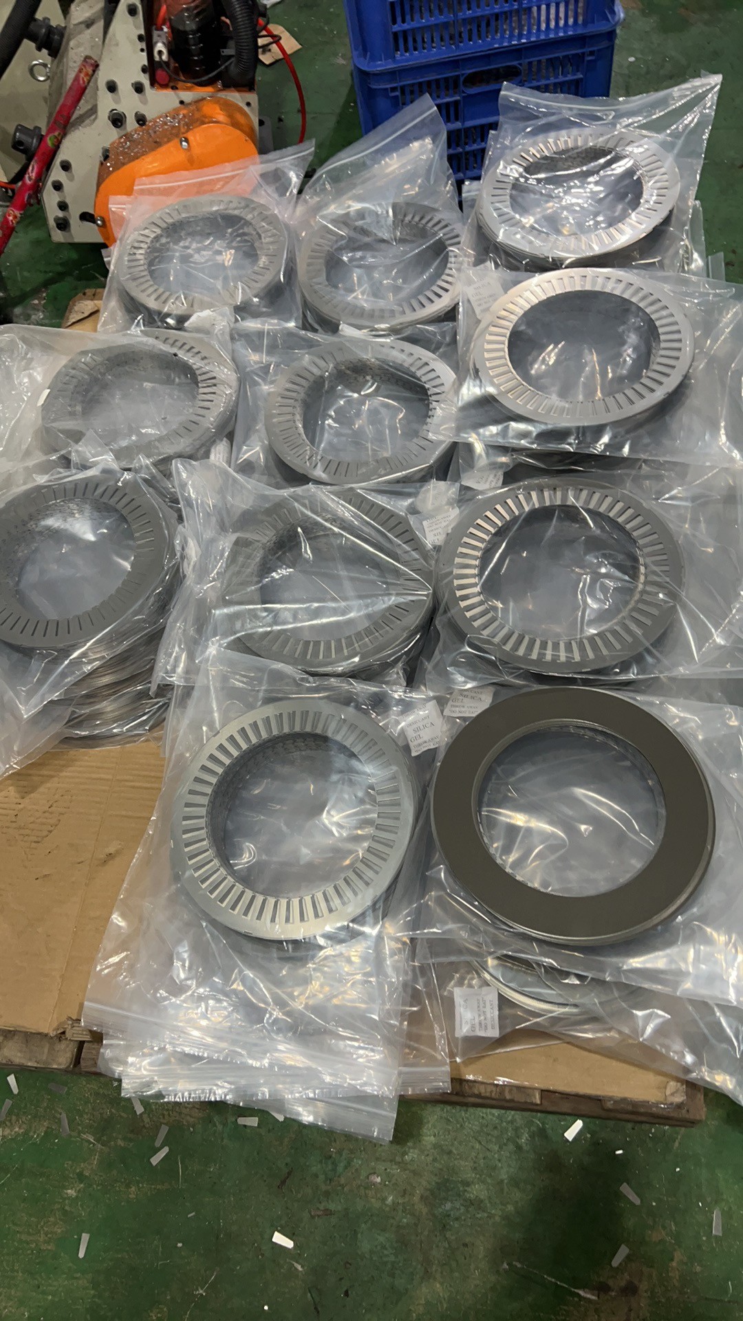 Customized Silicon Steel Laminated Motor Stator Core | Ø100mm High-Efficiency Lamination Sheet for Motor Accessories | Precision Motor Core Fabricatio