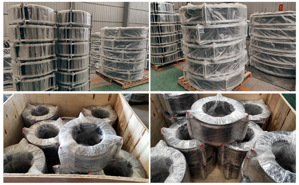 China Manufacture Flange Soft Connector Shock Absorber Rubber Expansion Joints Double Ball Bellow Flexible Connect