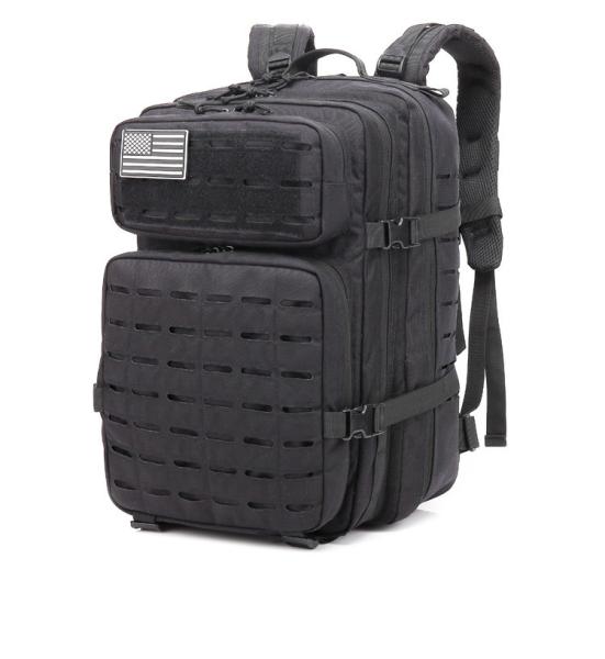 US Outdoor Tactical Hiking Backpack 45L Polyester Nylon Strap Molle System