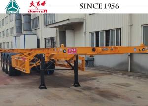 Quality 40 FT Tri Axles Skeletal Container Trailer With Superior Carrying Capacity wholesale