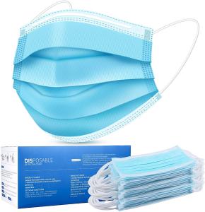 Quality 3 Layer Disposable Mouth Mask NonWoven Earloop Procedure Masks wholesale