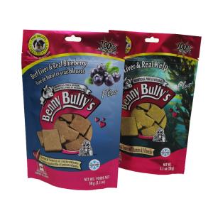 Quality BOPP 10kg Pet Food Packaging Pouch Pet Food Bags Recyclable With Hanging Hole wholesale