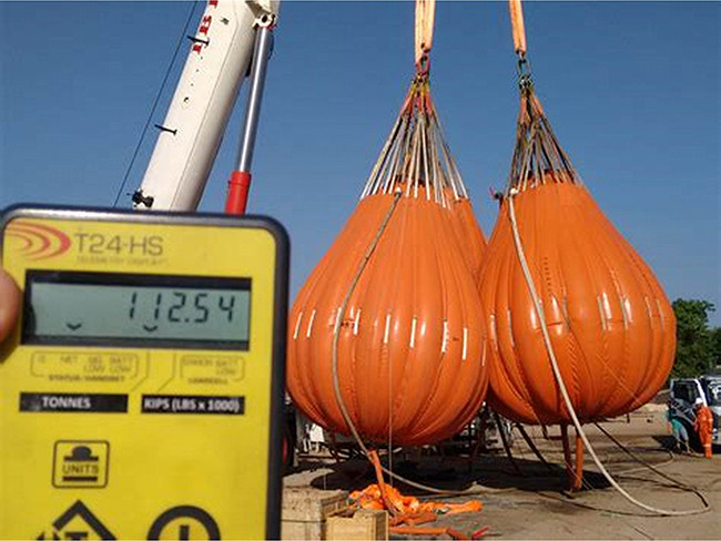 Reliable PVC Load Testing Water Bags For Crane Load Testing OEM Approved
