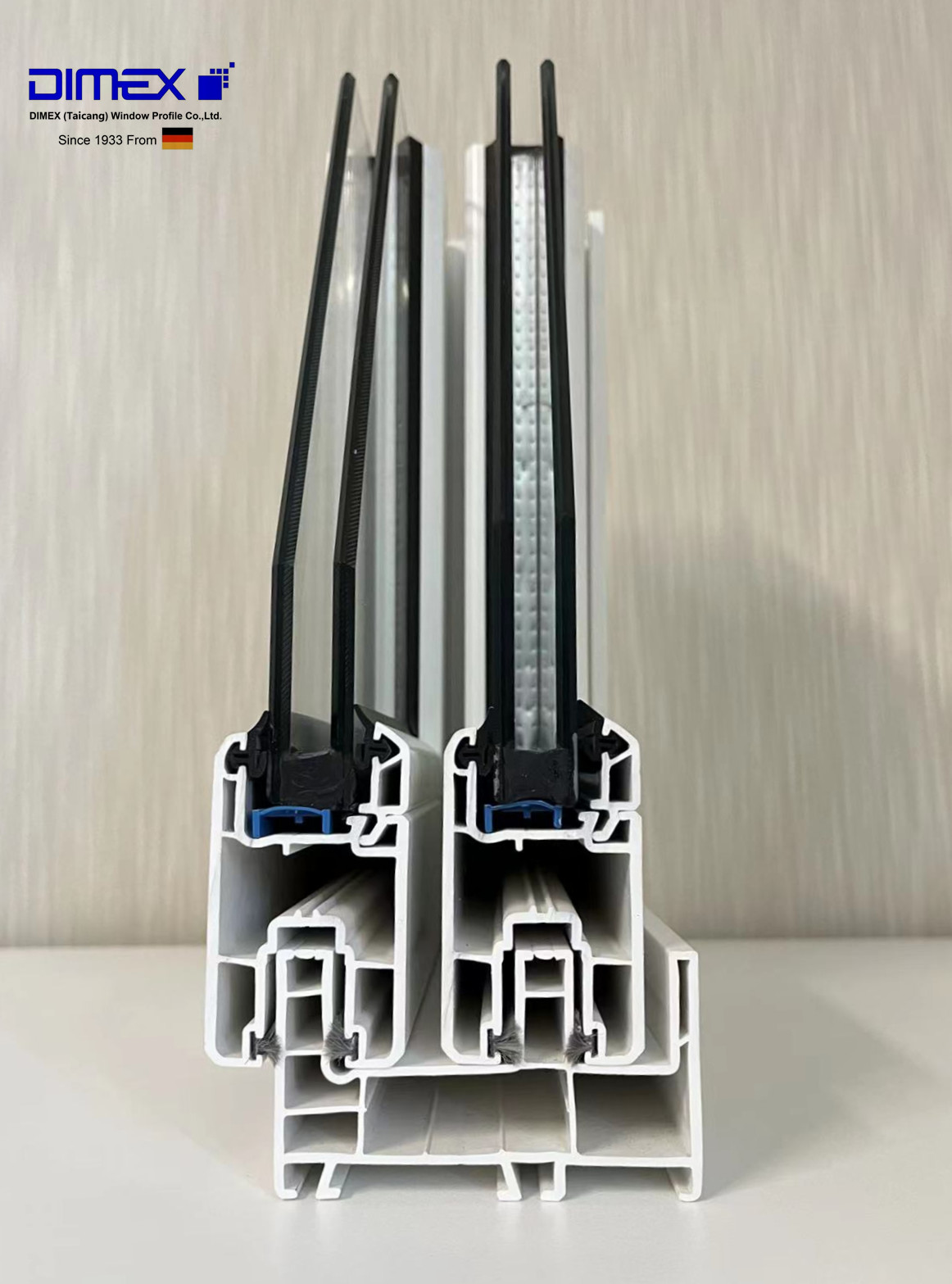 Dimex L88 High UV UPVC Profiles Sliding Window And Door System