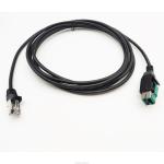 1m 1.5m 12V 24V PoweredUSB Cable Male To RJ45 For Computer Tablet