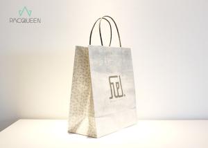 Quality Customized Block Bottom Takeaway Paper Bags Twisted Paper Handle Sealed wholesale