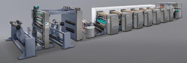 Max. Web Width 1450/1650/1850/2250mm Flexo Printing Machine for High Speed