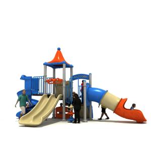 Quality Children Plastic Playground Park Slide YST-19062 Outdoor 11 X 6.8 X 6.8m wholesale
