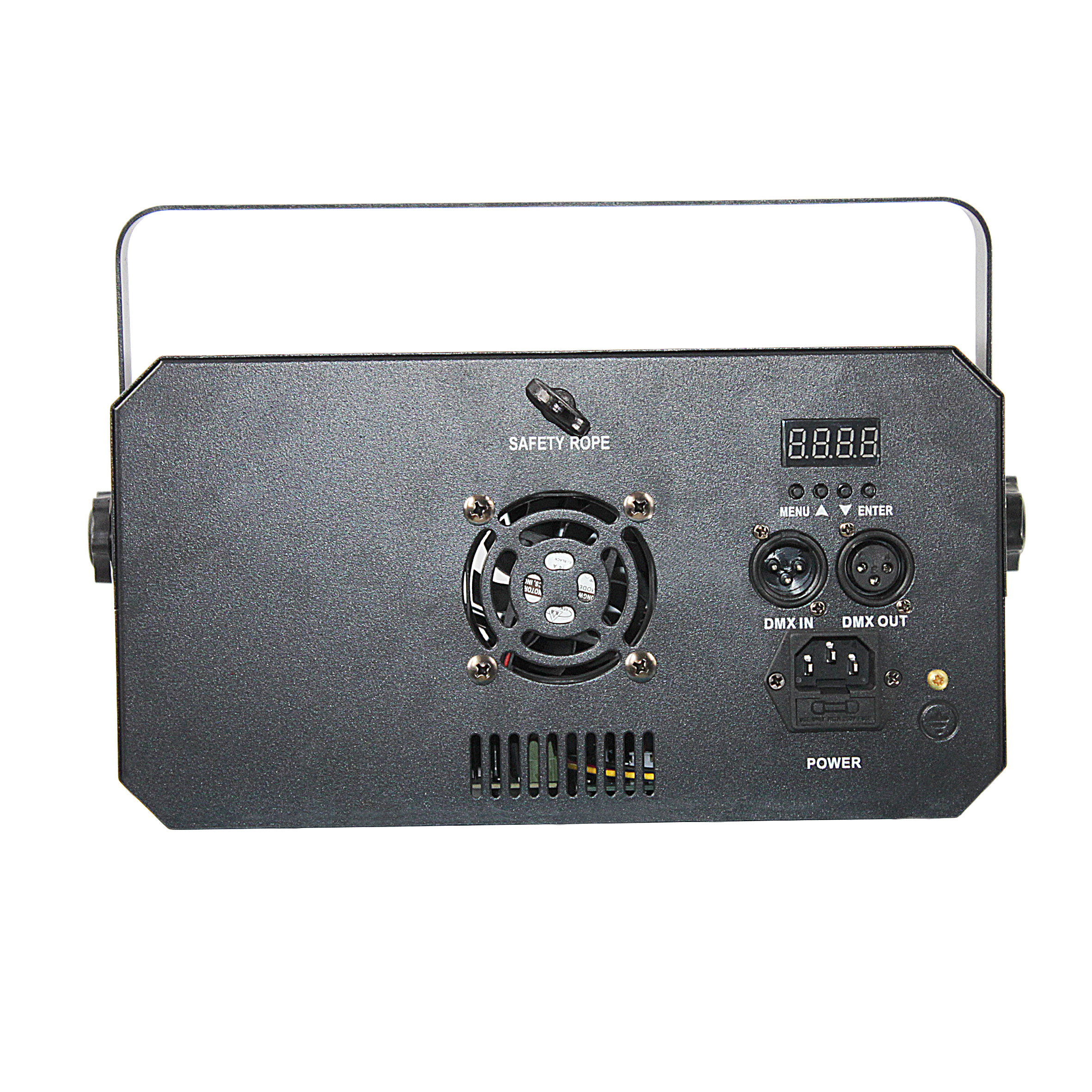 BALL, Strobe/Chase and Laser effect with 6 x 3W RGBWAV LED’s + 8 x 1W RGBA LED’s + Red & Green Lasers
