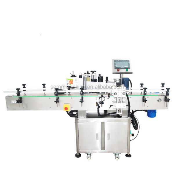 High Speed Full Automatic Adhesive Wine Vitamin Round Can Jar Bottle Labeling