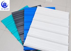 Quality Waterproof Heat Insulation PVC Plastic Roof Tile For Chemical Factory School wholesale