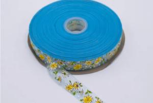 Quality 100% Nylon Silk Thin Organza Ribbon For Festival And Wedding Decoration wholesale
